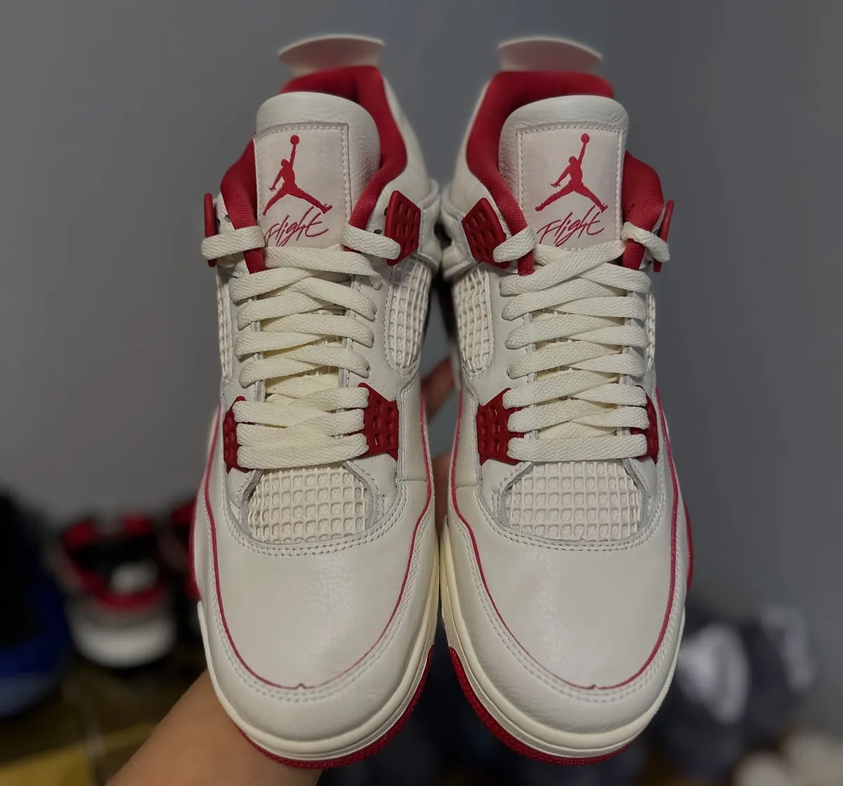 AIR JORDAN 4 RETRO / エア ジョーダン 4 レトロ Pale Ivory Sierra