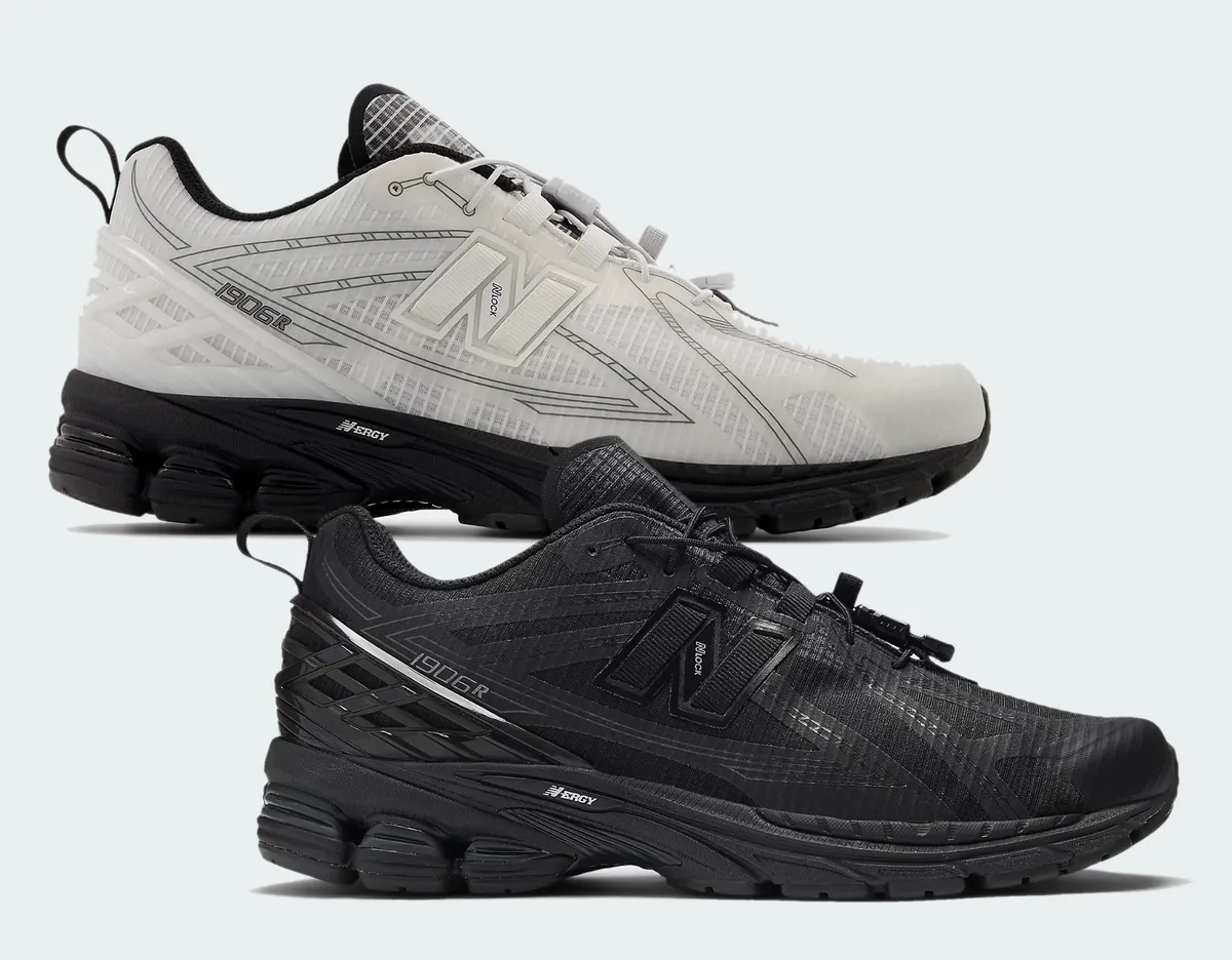 New Balance 1906R ホワイト/ブラック New Balance 1906R White Black Metallic Men's - U1906RCI - US