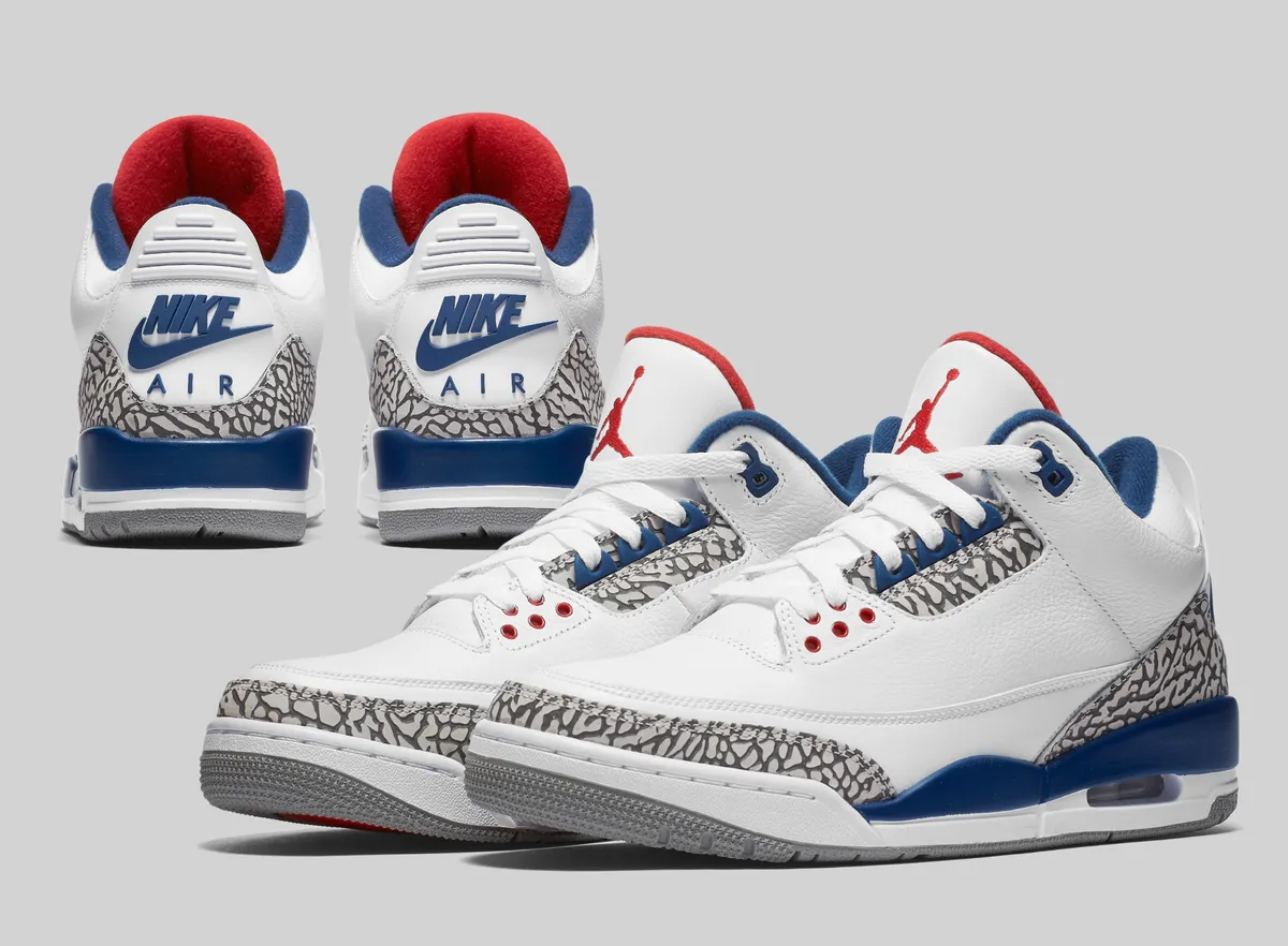 シューズ(男性用) Nike Air Jordan 3 RETRO OG TRUE BLUE s-l400.jpg