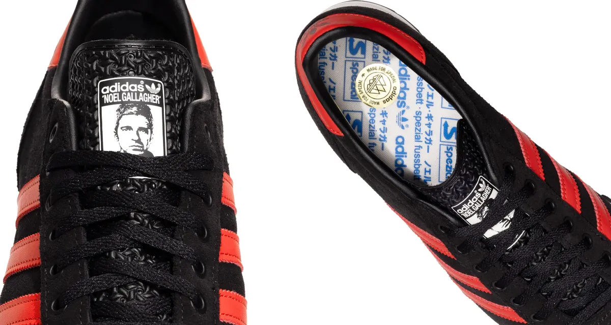 レア⭐️仮面の中のアリア('88ベルギー) 9/17発売 日本限定カラー LIAM GALLAGHER x ADIDAS ORIGINALS