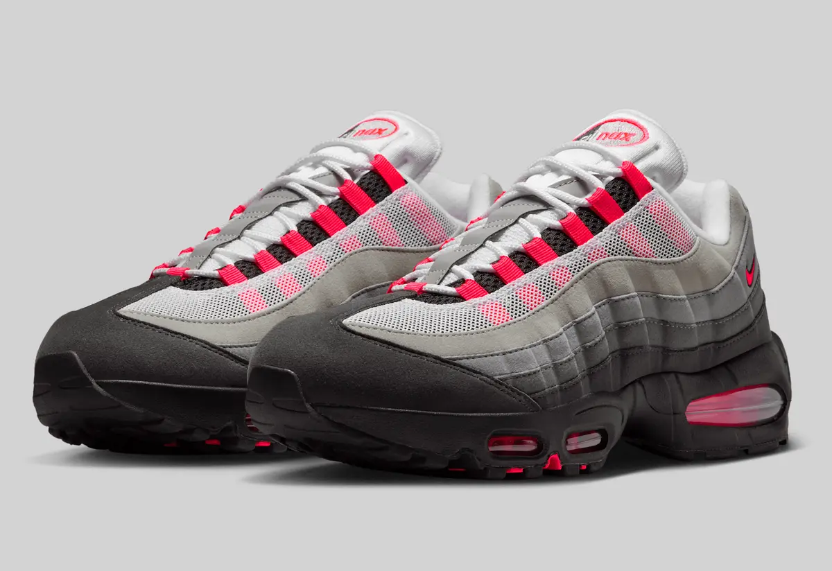 Nike Air Max 95 グレー/ブラック/レッド 2022年 発売予定！ナイキ エア マックス 95 “グレー/チーム