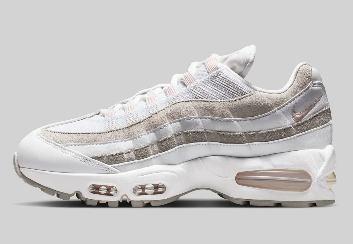 NIKE Air Max 95 ナイキ　エアマックス95 パールグレー ナイキ エア マックス 95 ジュエルスウッシュ グレー メンズ