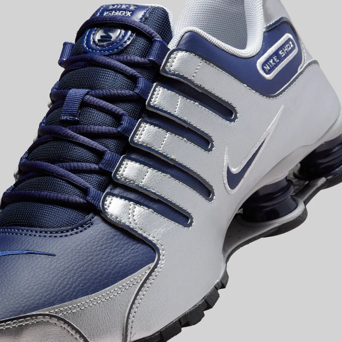 Nike Shox スニーカー ブラック/シルバー/ブルー Men's Nike Shox TL - BLACK/METALLIC SILVER-RACER BLUE