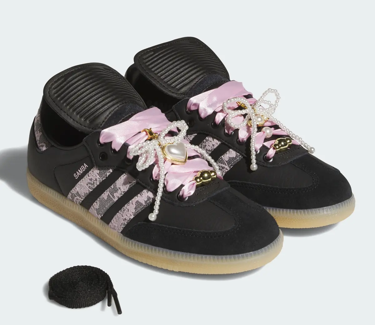 10/3発売 ADIDAS ORIGINALS SAMBA LT / アディダス オリジナルス サンバ LT Core Black Clear Pink Bliss Pink KJ6086