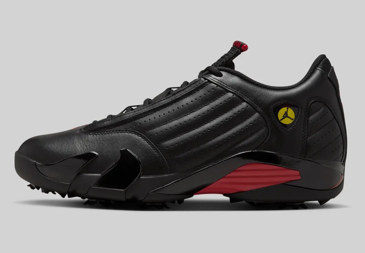 AIR JORDAN 14 GOLF / エア ジョーダン 14 ゴルフ Black Varsity Red HJ7710-001
