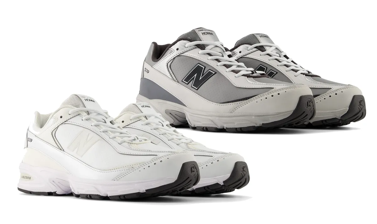 NEW BALANCE 509 ニューバランス 限定モデル コム デ ギャルソン・オム × ニューバランス新作 ミニマル
