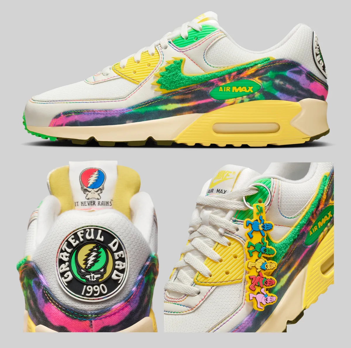 GRATEFUL DEAD x UNIVERSITY OF OREGON x NIKE AIR MAX 90 / グレイトフル・デッド オレゴン大学 x ナイキ エア マックス 90 IM2511-100