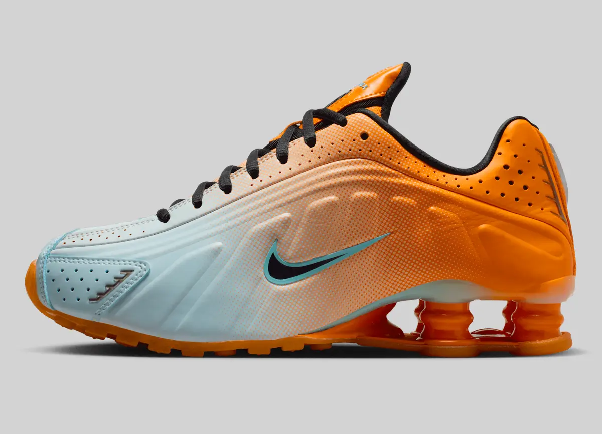 Nike オレンジ スパイクシューズ 11/25発売 NIKE SHOX R4 / ナイキ ショックス R4 Vivid Orange IH2343