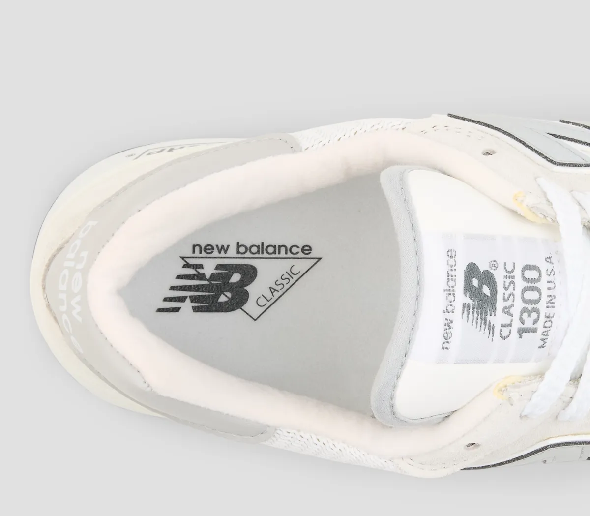 New Balance 1300 グレー/ホワイト スニーカー NEW BALANCE MS1300GG 