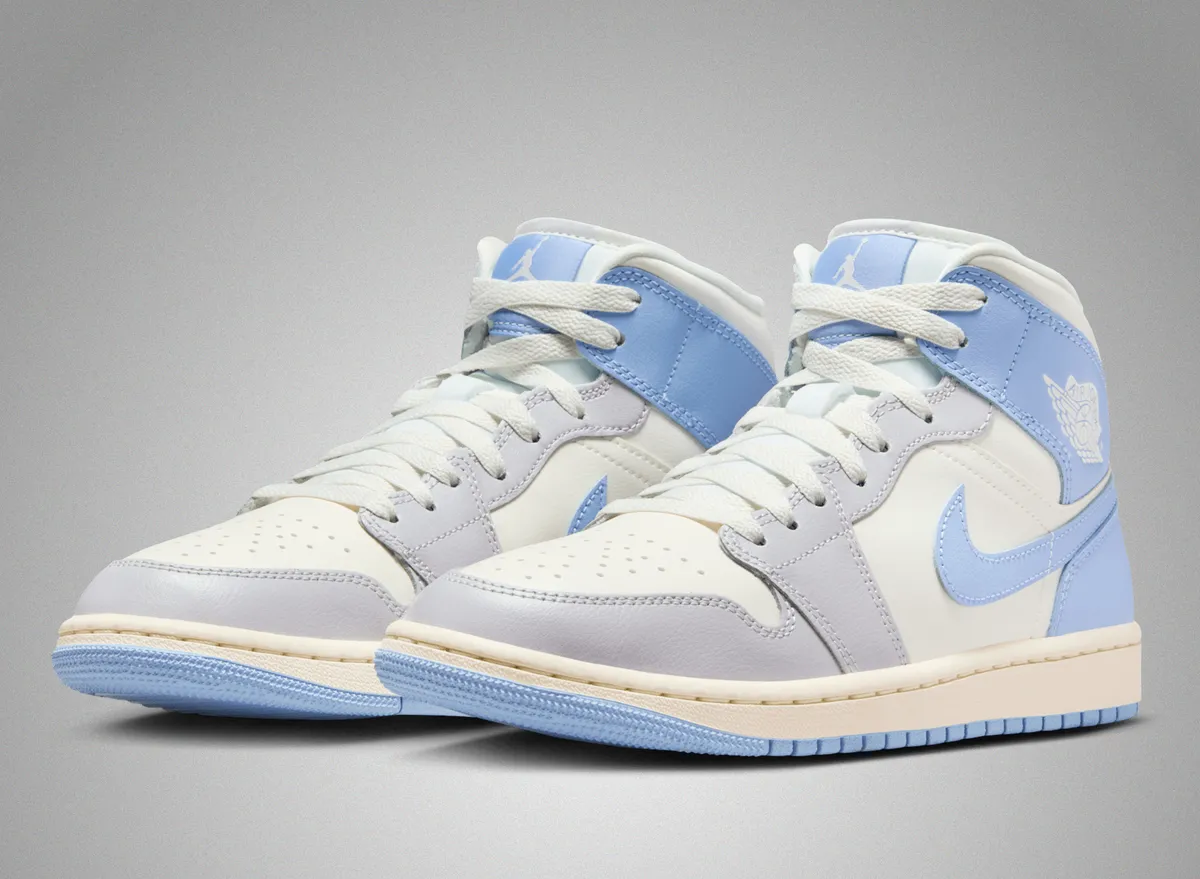 AIR JORDAN 1 MID / エア ジョーダン 1 MID Psychic Blue Sail Coconut