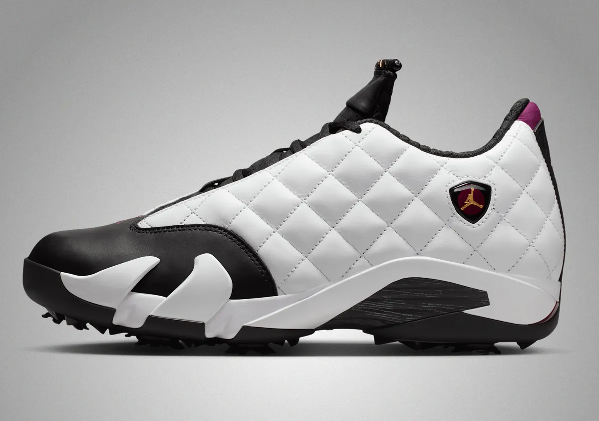 AIR JORDAN 14 GOLF / エア ジョーダン 14 ゴルフ White Black Bordeaux IB1828-100