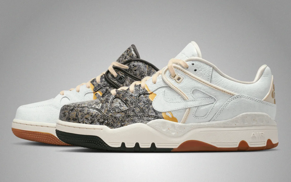 靴 NIKE AIR FORCE 3 LOW SB GC Air Force 3 Low x Nigo 'Baroque Brown and Pecan' (HQ0260-201