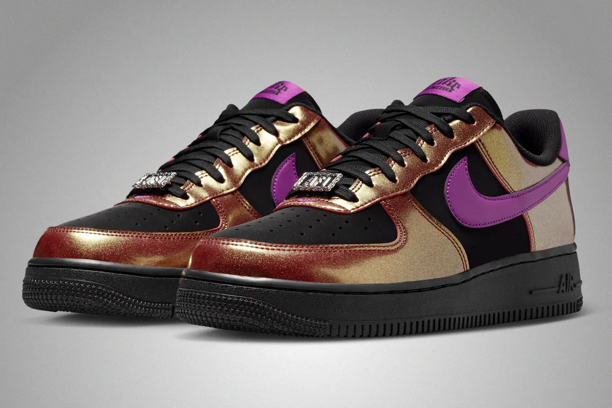 NIKE AIR FORCE 1 LOW LV8 / ナイキ エア フォース 1 LOW LV8 Black Bold Berry IB6843-002 IQ2734-001