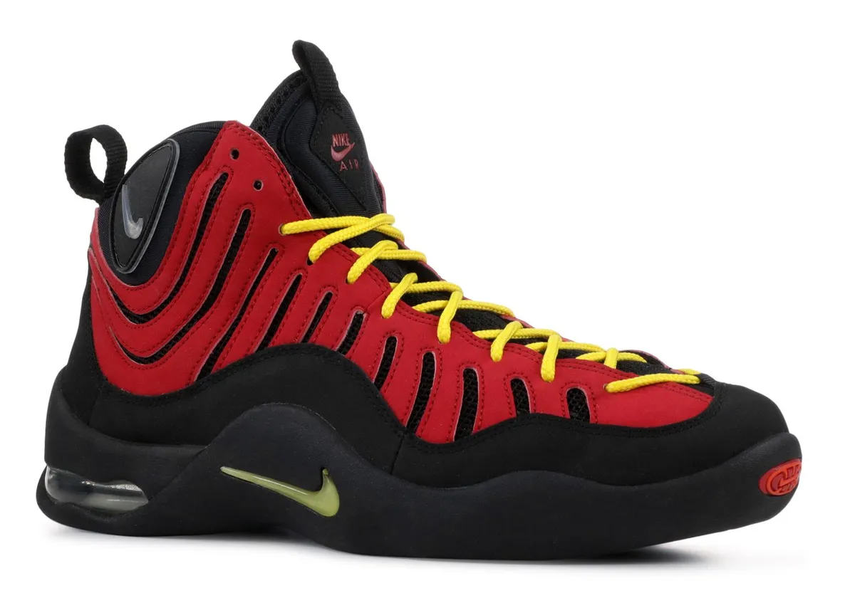 NIKE AIR BAKIN / ナイキ エア ベイキン Black University Red IQ5365