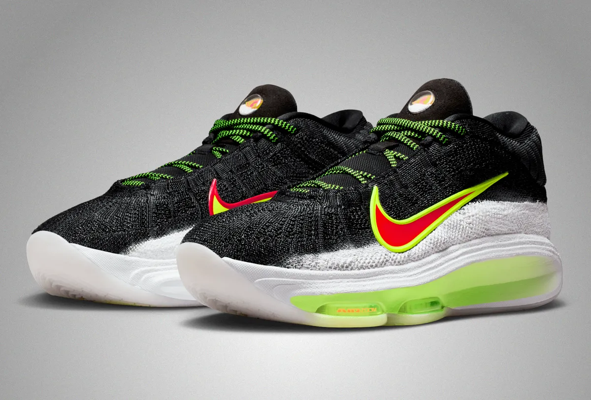 NIKE G.T. HUSTLE 3 / ナイキ G.T ハッスル 3 Black Volt White Bright