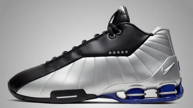 NIKE SHOX BB4 / ナイキ ショックス BB4 Black Lapis Metallic Silver