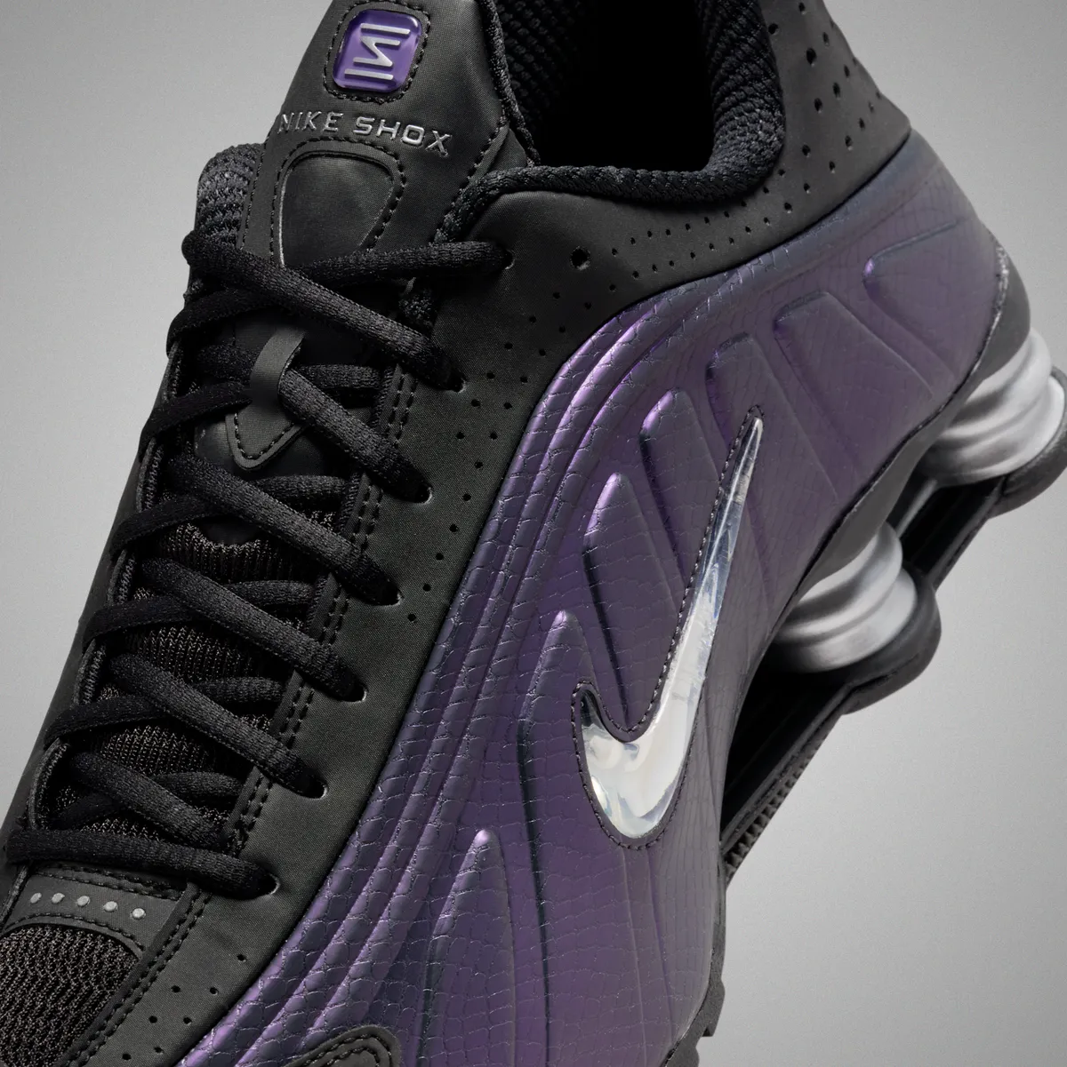 12/10発売 NIKE SHOX R4 / ナイキ ショックス R4 Black Purple Dynasty