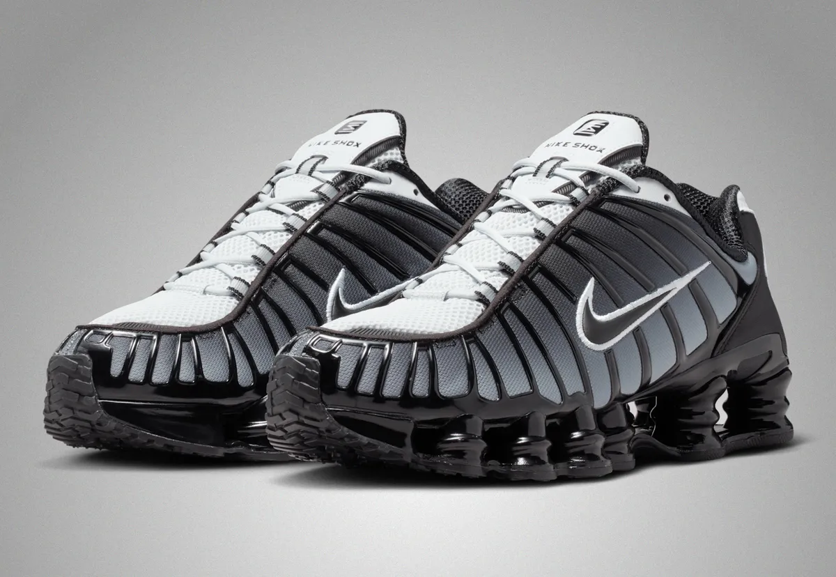 NIKE SHOX TL / ナイキ ショックス TL Black Pure Platinum White