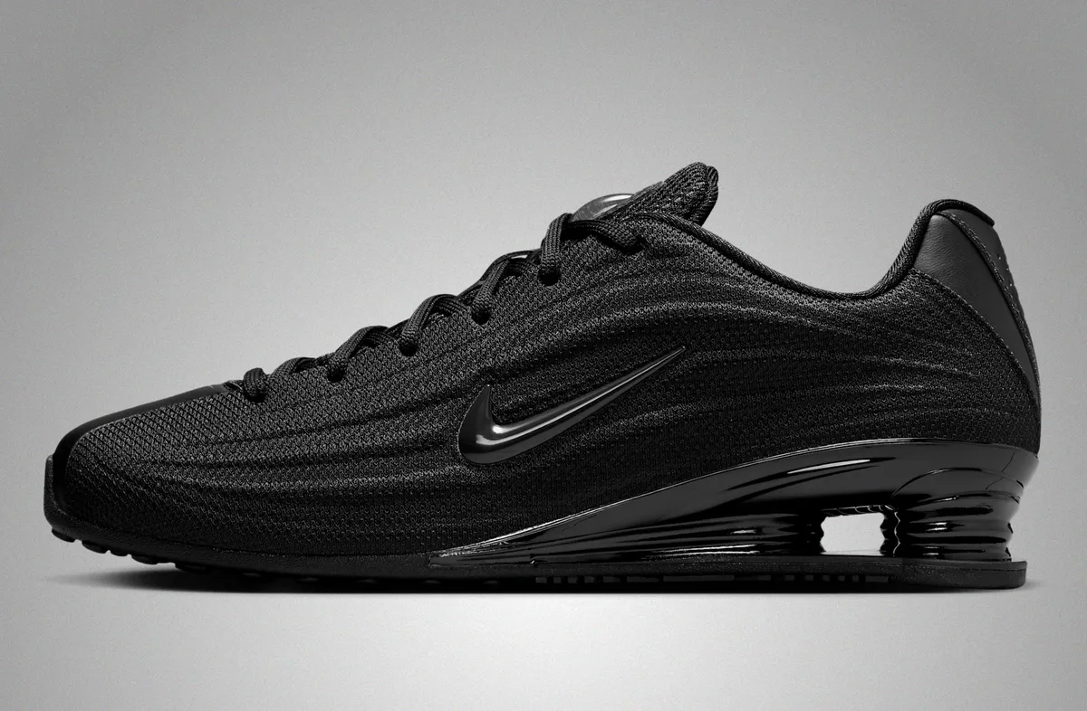 NIKE SHOX R4 / ナイキ ショックス R4 Metallic Silver Black Team