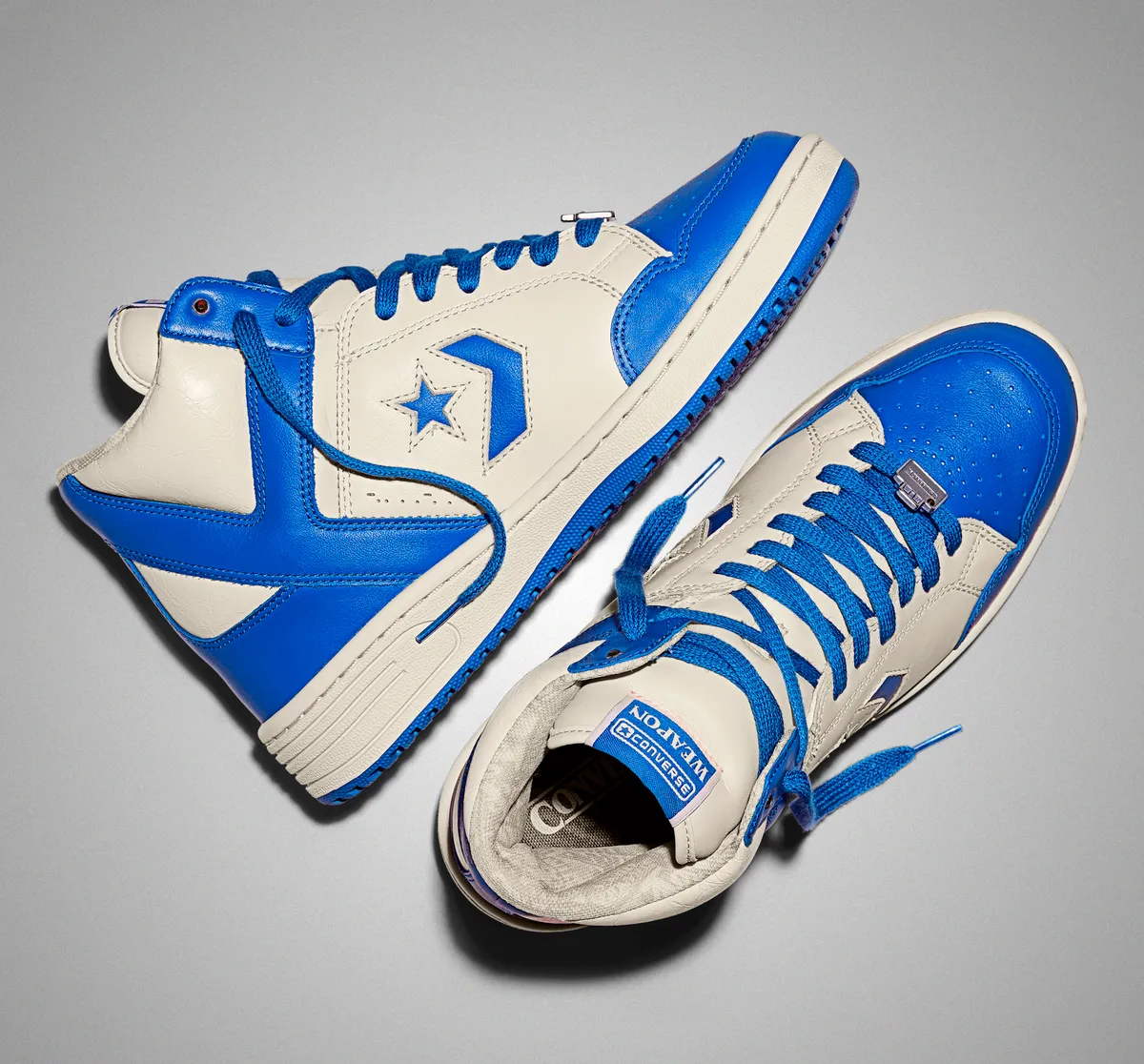 コンバース ウェポン ハイ ストレンジャーシングス28cm 新品 WEAPON HI / STRANGER THINGS 5(10(28cm) Green×White/グリーン