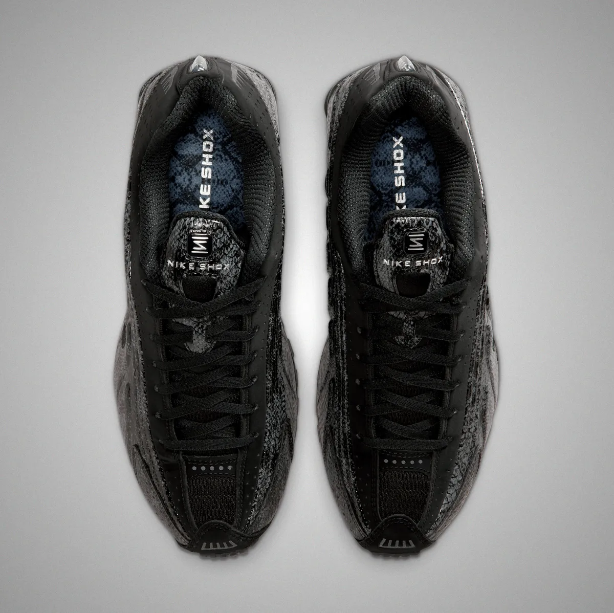NIKE SHOX R4 / ナイキ ショックス R4 Black Snake Skin