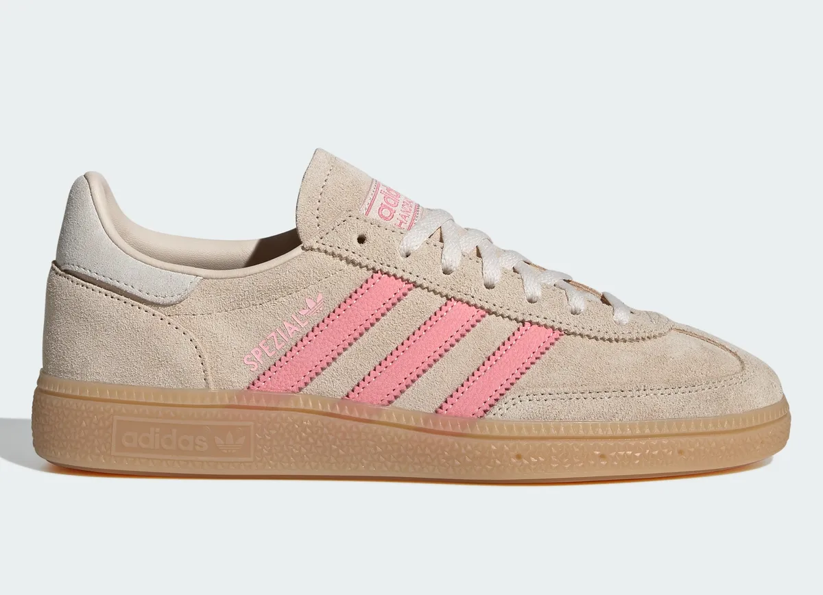 12/11発売 ADIDAS ORIGINALS HANDBALL SPEZIAL / アディダス オリジナルス ハンドボール スペツィアル Crystal Linen Pink Spark Wonder White IH1501