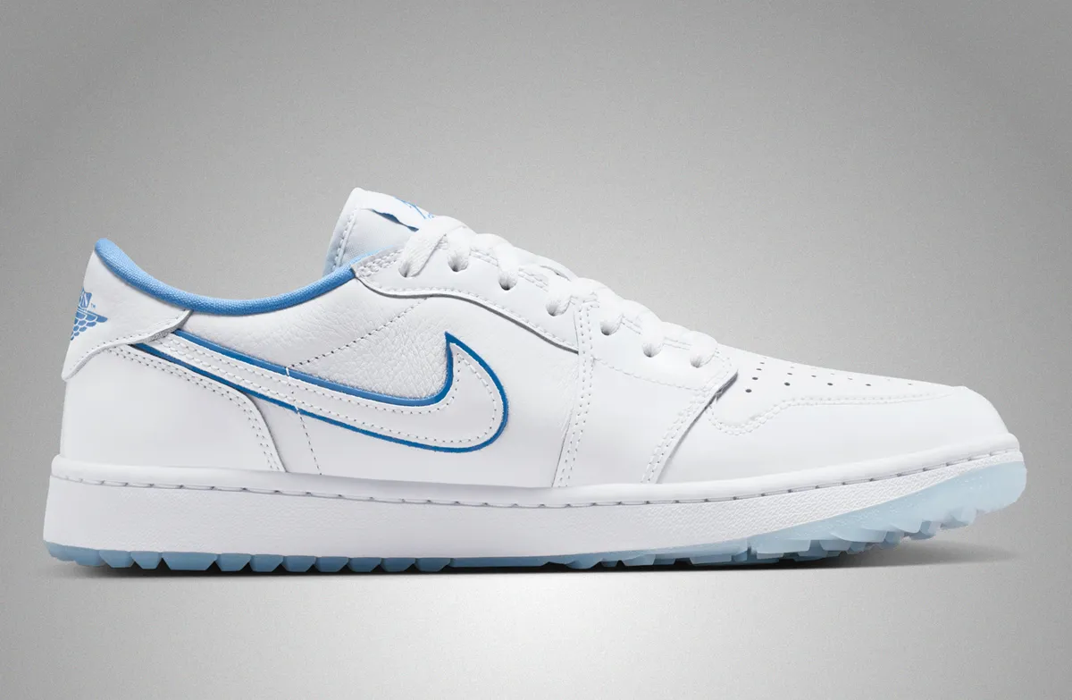 Nike Air Jordan 1 Low ブルー/ホワイト　ゴルフ Nike Men's Air Jordan 1 Low G Spikeless Golf Shoes - Worldwide