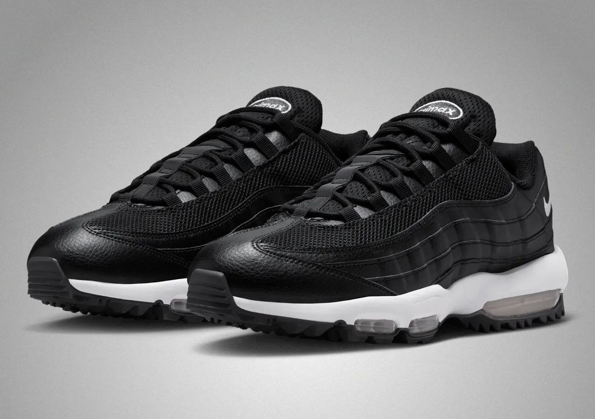 ナイキエアマックスゴルフ シューズ ナイキエアマックス95ゴルフに新色 “ブラック/ホワイト”が登場