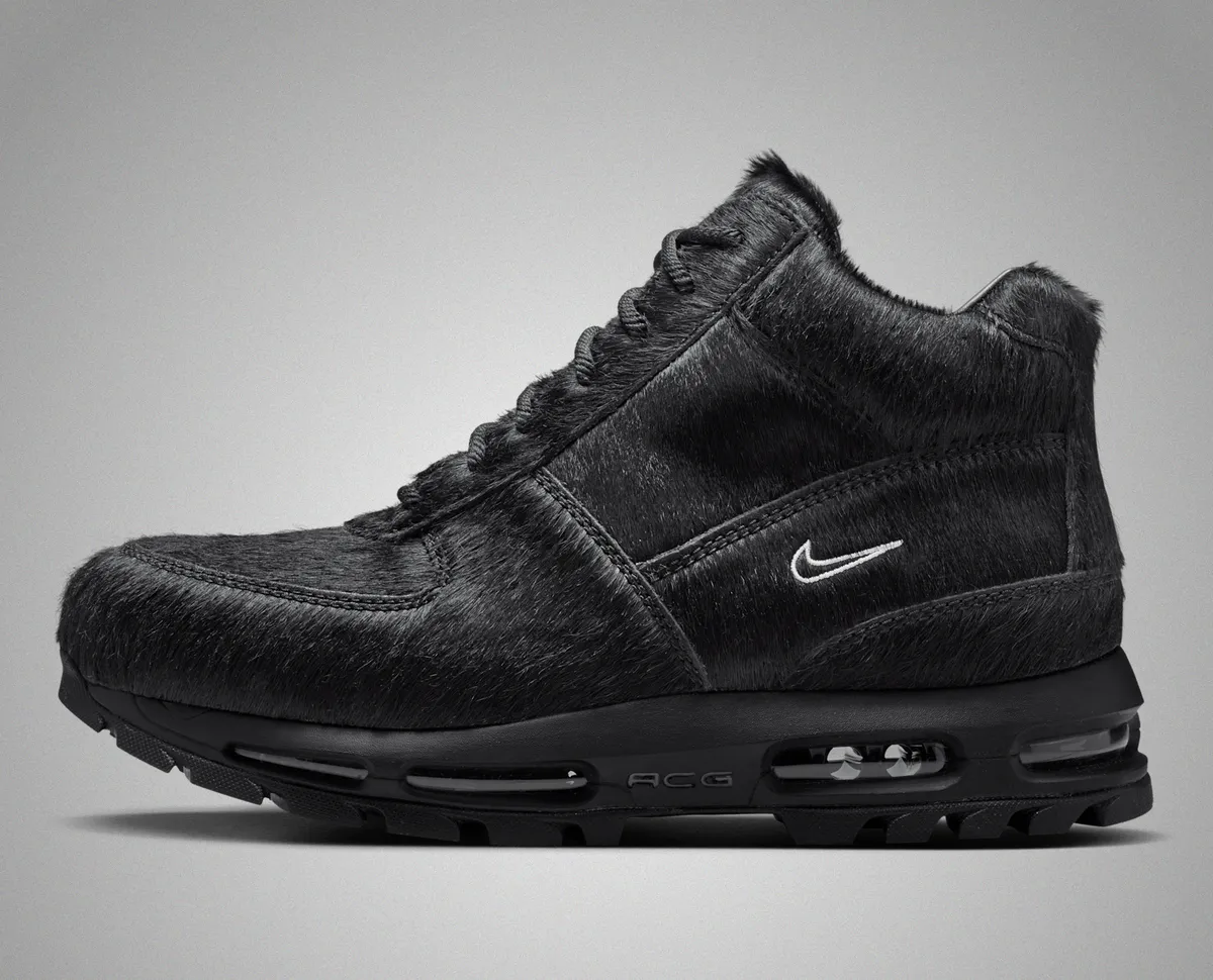 NIKE AIR MAX GOADOME / ナイキ エア マックス ゴアドーム Pony Hair Black IO4635-001