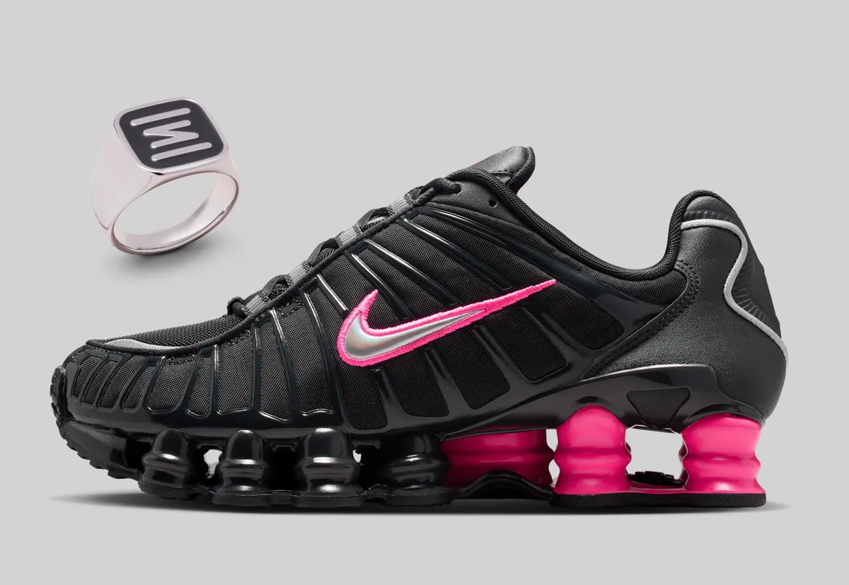 NIKE SHOX TL / ナイキ ショックス TL Off-Noir Hyper Pink Metallic