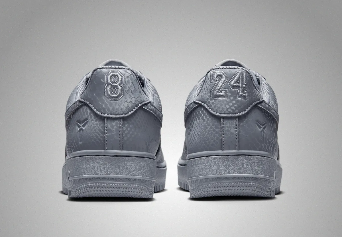 NIKE KOBE AIR FORCE 1 LOW / ナイキ コービー エア フォース 1 LOW Cool Grey Wolf Grey IB0018-004