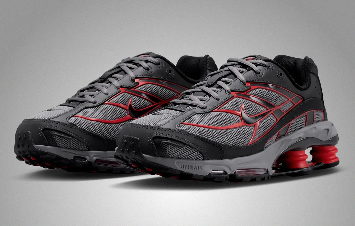 NIKE SHOX RIDE 2 / ナイキ ショックス ライド 2 Pencil Point Anthracite Fire Red Black IO4296-003