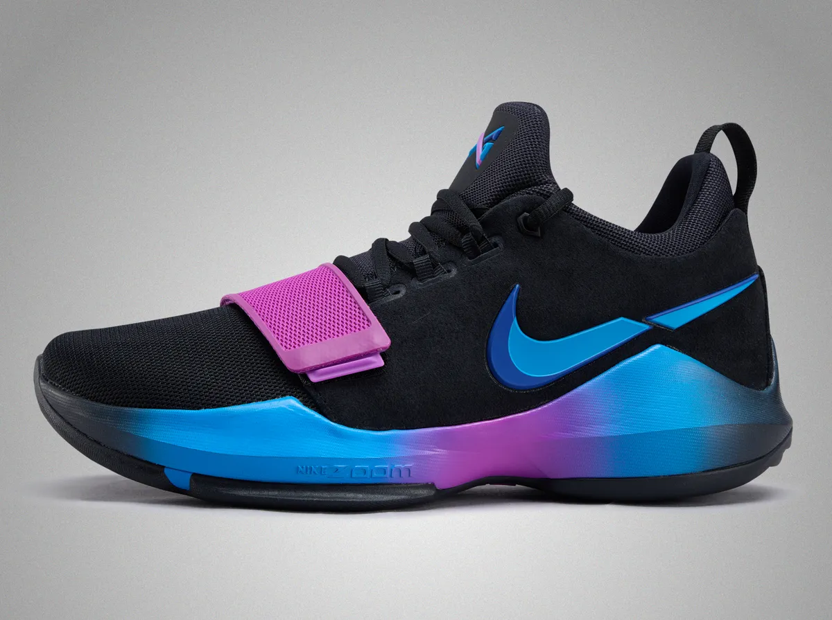 NIKE PG 1 EP / ナイキ PG 1 EP Black Photo Blue Blue Fury Deep