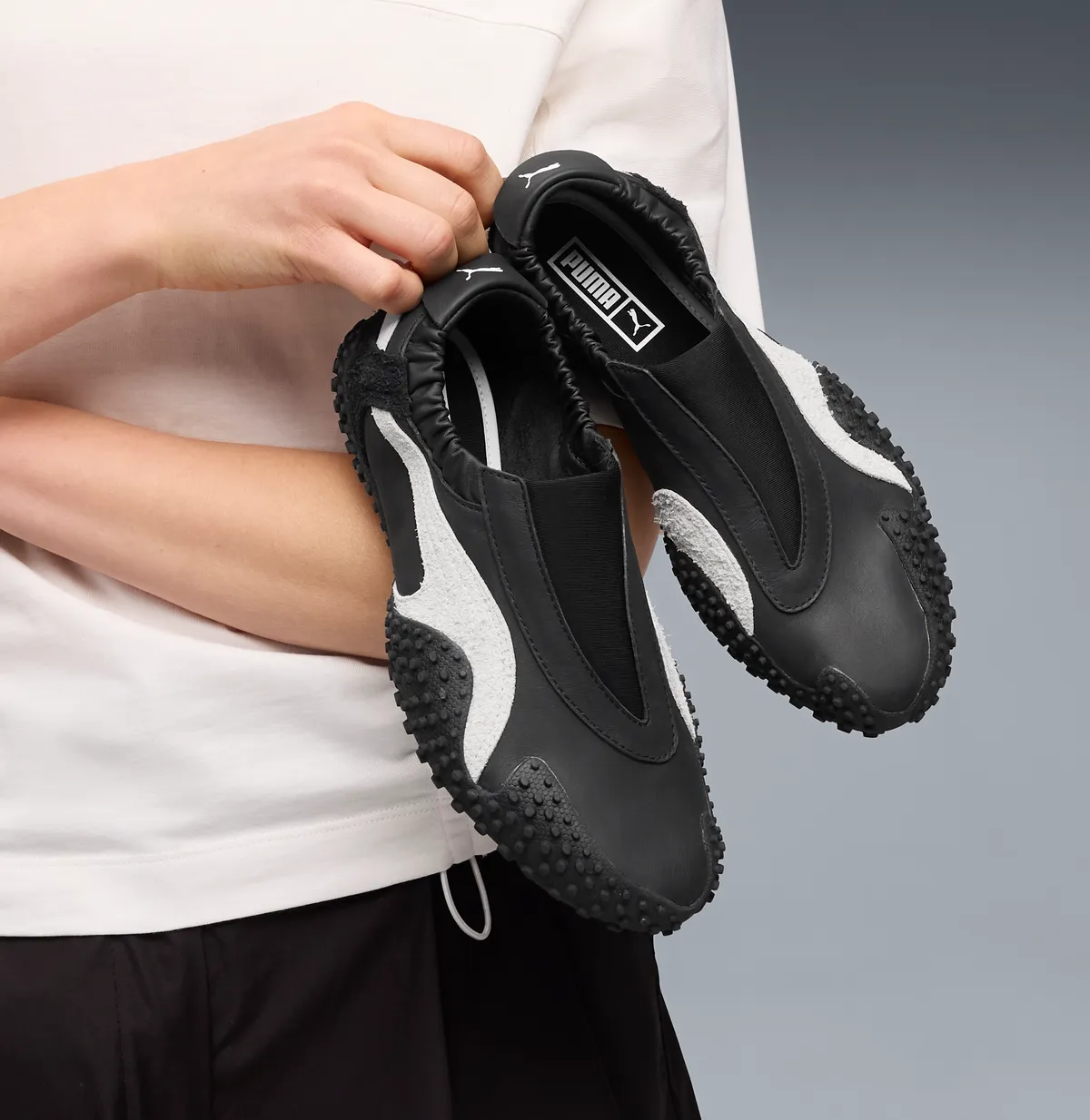 2/27発売 PUMA MOSTRO MOVE / プーマ モストロ ムーブ White Black